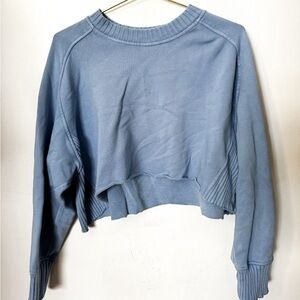 aerie cropped sweatshirt